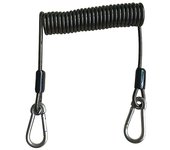 Herramienta retráctil Cordón de pesca Cordón en espiral Cuerda de seguridad de servicio pesado para kayak