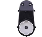 Caja de cambios del motor eléctrico RS390 6V 18000RPM Coche de motor de CC Juguete del coche Negro