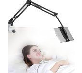 Soporte para tableta para cama, ajustable y plegable con rotación de 360 grados para Iphone, ipad, teléfono celular, tableta, Kindle Fire u otros d...