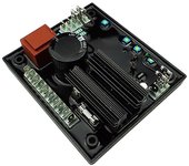 Avr R438 Regulador de voltaje automático Estabilizador Estabilizador Ajuste Generador Leroy Somer compatible negro