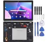 Pantalla LCD OEM para Lenovo Tab M10 HD TB-X505L TB-X505 TB-X505F Digitizador Conjunto completo con marco (negro)
