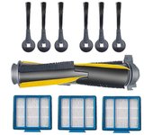 Pieza de repuesto Compatible Shark Iq Robot Aspirador Autovacío, Cepillos laterales, filtrosCepillo principal Aspirador Robot Compatible Rv1000seu ...