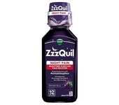 Vicks Zzzquil Analgésico Nocturno Líquido para Ayudar a Dormir, 12 onzas líquidas