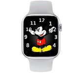 HSEXCEL Pro Watch 7 Smartwatch Monitor de Sueño Frecuencia Cardíaca Bluetooth Clock Series 7 Mujer Hombre Reloj Inteligente Pk Iwo 13 Pro Blanco
