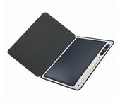 TribalSensation Tablero de escritura lcd, bloc de notas electrónico con estuche de cuero sintético negro