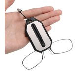 Llavero de conveniencia Mini nariz clip gafas de lectura + estuche estilo thinoptics Strengthen 1.00
