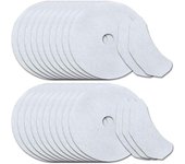 Filtro de escape de la secadora de ropa de 30 piezas, reemplazo universal del filtro de pelusa de la secadora portátil para Panda /