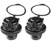 Tapa de inflado de boquilla de repuesto de la válvula de aire para bote inflable Kayak Balsa Colchón Válvula de aire del colchón (kui) 2PCS