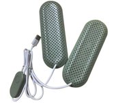 Secadora, secadora de zapatos USB portátil Desodorización de tiempo inteligente Máquina de secado de botas de zapatos USB Shoe W Verde