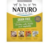 Naturo Comida Húmeda Grain Free para Perros Adultos Sensibles de Pollo y Patatas 400 GR