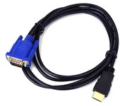 Smalibal Cable adaptador de convertidor de video macho a VGA macho compatible con HDMI de 6 pies 1080P para HDTV DVD