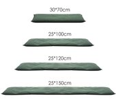 Barreras contra inundaciones activadas por agua Compatible con bolsas Barrera contra inundaciones de garaje en sótano-A Verde 30*70cm