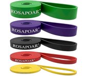 Juego De 5 Bandas De Resistencia Pull Up Assist Exercise Workout Band Set compatible Fitness Fuerza Levantamiento De Pesas Y Powerlifting-O