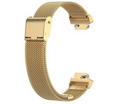 Para Fitbit Inspire 3 correa de malla fina de acero inoxidable Reemplazo Correa de reloj inteligente con hebilla