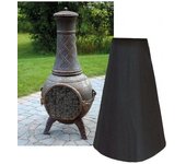 Chimenea al aire libre Jardín Patio Barbacoa Calentador Polvo Estufa Impermeable