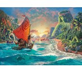 Schmidt Spiele Schmidt Thomas Kinkade: Disney Moana - Vaiana Jigsaw Puzzle (1000 piezas) 1000 Pieces