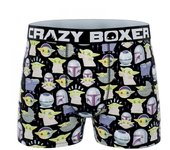 Crazy Boxer Star Wars Mando y Grogu Boxer Boxer Masculino Briefs Varios colores Large (36-38)