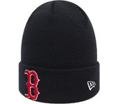 New Era Boston Red Sox MLB Béisbol Esencial de Punto Sombrero de Invierno - Marina Marina de guerra One Size