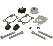 Kit impulsor de bomba de agua 389844,0396644 Para Johnson, evinrude 1980-2005 SilverBlack