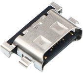 Wigento Conector de puerto de carga de toma de carga USB para reparación de piezas de repuesto Samsung Galaxy M31 Negro