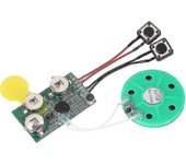Módulo de chip de sonido grabable Diy 120 segundos Tarjeta de felicitación de sonido 1 piezaMódulo de chip de sonido grabable Diy 120 segundos Tarj...