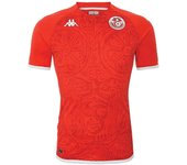 Kappa Camiseta local de Túnez 2022-2023 Rojo Large Adults