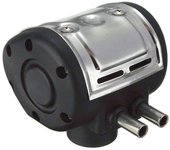 L80 Pulsador neumático para ordeñador de vacas Máquina de ordeño Ordeñador de granja lechera de acero inoxidable 50-180 ppm SilverBlack