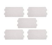 Accesorio de reparación de reemplazo de placa de mica para horno de microondas de 5 piezas