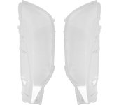 1 par de faros delanteros de automóviles, lámparas de faros, lentes de luz para F30, F31, 3 Series 2013-2016 transparente
