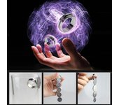 Trumsen 18/19/20/21mm Mini juguete magnético anillo mágico mago dedo truco truco prop