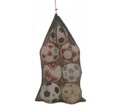 Cartasport Carta Sport Mesh 12 Bol Bolsa de Fútbol Negro One Size