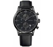 Hugo Boss Mens' Reloj Aeroliner Chronograph 1512567 colour_black One Size