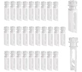 30pcs Vertical Blind Reemplazo Vástagos Blancos Para Vertical Blind Vertical Blind Blanco