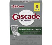 Limpiador de lavavajillas Cascade Platinum, 3 unidades