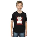 Absolute Cult Disney Boys Big Hero 6 Baymax Frame Soporte T-Shirt Blanco 5-6 Years