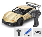 2.4g Rc Metal Drift Racing Car Toy Off Road Radio Remote Control Vehicle Electronic Remo Hobby Toys Lamborghini Mclaren Model Tipo 1-oro