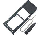 Reemplazo de la ranura del soporte SIM para el zócalo de la ranura de la tarjeta SIM Galaxy A20 SM-A205U