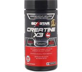 Six Star Seis estrellas, Serie Elite, Creatina X3, 60 Caplets