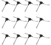 12 piezas de cepillos laterales Piezas de robot aspirador Filtro Hepa para Proscenic 790T gris negro