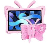 Para Lenovo Tab M10 Hd 10.1 Tb-x505f / x505n Eva Shockproof Tablet Case con soporte para pulgar Rosa