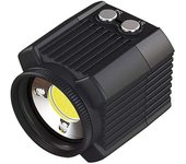 Luz de buceo Cámara submarina Flash 60m Luz de relleno de buceo impermeable 2000lm para cámaras de video de acción héroe Accesorios para buceo (negro)