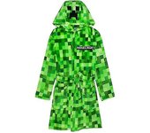 Minecraft Boys Creeper Pixel Vestido de vestir Verde 13-14 Years