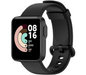 Correa de reloj para Xiaomi Mi Watch Lite Correa de reemplazo Pulsera Correa de silicona para reloj Redmi Negro