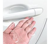 8pcs / set Car Door Handle Scratch Protector Pad Transparente Door Handle Protection Mat