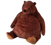 Juguete de oso Simulación Juguete de oso Oso pardo Juguetes de animales de peluche Decoración del hogar Regalo de cumpleaños para niños