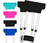 Almohadillas de muleta - Acolchado para caminar Muletas de brazo - Universal Underarm Acolchado Forearm Handle Pillow Covers For Hand Grips - Soft ...