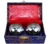 2pcs Baoding Balls Salud China Ejercicio Stress Balls Hand Massage Balls Hueco de 48 mm