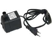 Ac 220-240V 15W Bomba sumergible Bomba de agua Fuente Estanque Bomba Acuario Enchufe de la UE Negro