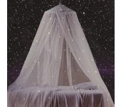 Jorasem Estrellas fluorescentes Cama Canopy Glow in the Dark, Gran regalo para niños Niños Niñas Hija Cama Canopy para cama