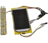 Elsavct Pantalla de scooter eléctrico de 36v pantalla LCD de 8 pulgadas para Kugoo S1 S2 S3